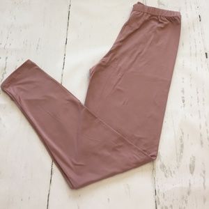 Marsala solid leggings by Agnes & Dora